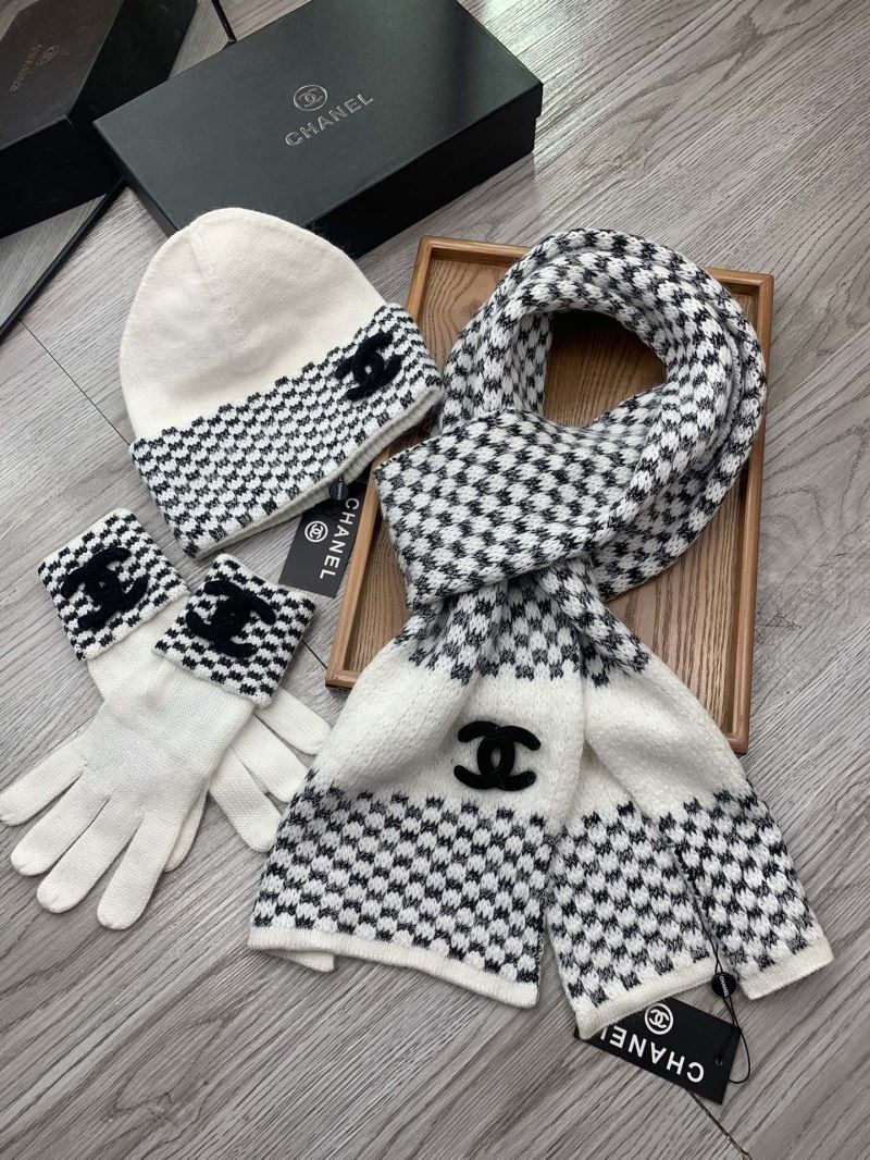 Chanel Caps Scarfs